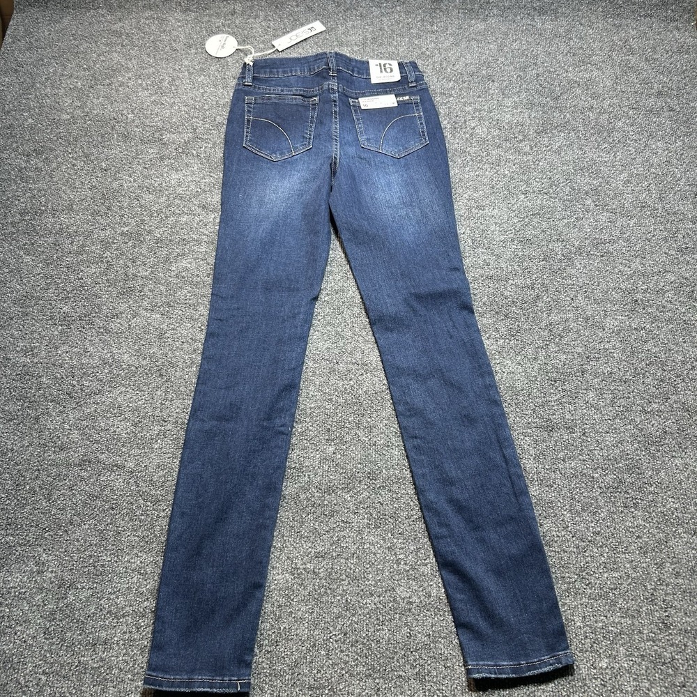 NWT Joes Jeans Girls Size 16 Dark Wash Stretch Denim Skinny Jeans Ankle Youth - Picture 8 of 8
